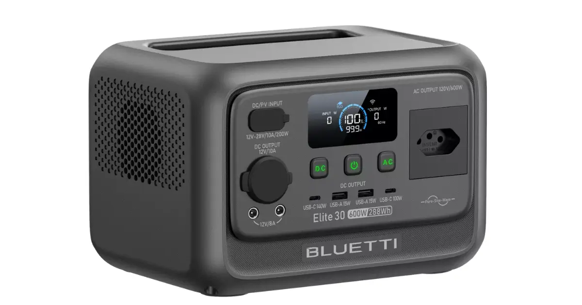 Bluetti Elite 30 V2 Vale a Pena? Review Completa da Estação de Energia Portátil (2026)