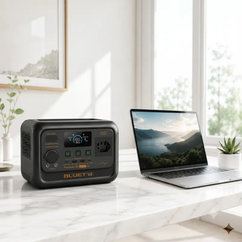 Estação de Energia Portátil, Premium 30 V2 300w de potência, a irmã mais forte da Elite 30 V2.